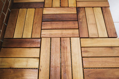 Close-up of hardwood floor