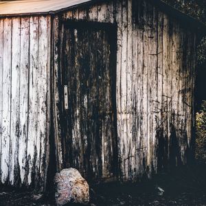 Full frame shot of old weathered wall