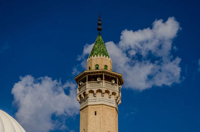 Low angle view of historical building against sky