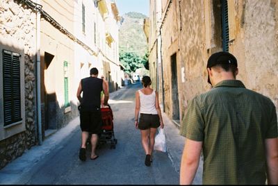 Full length of man standing in city