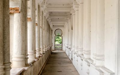 Corridor of building