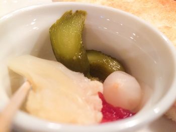 Close-up of food in bowl