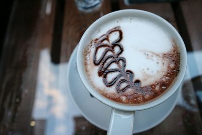 Close-up of coffee cup