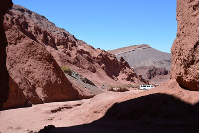 View of mountain road