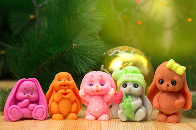 Close-up of christmas decoration