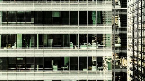 Low angle view of modern building