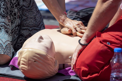 First aid and cpr class