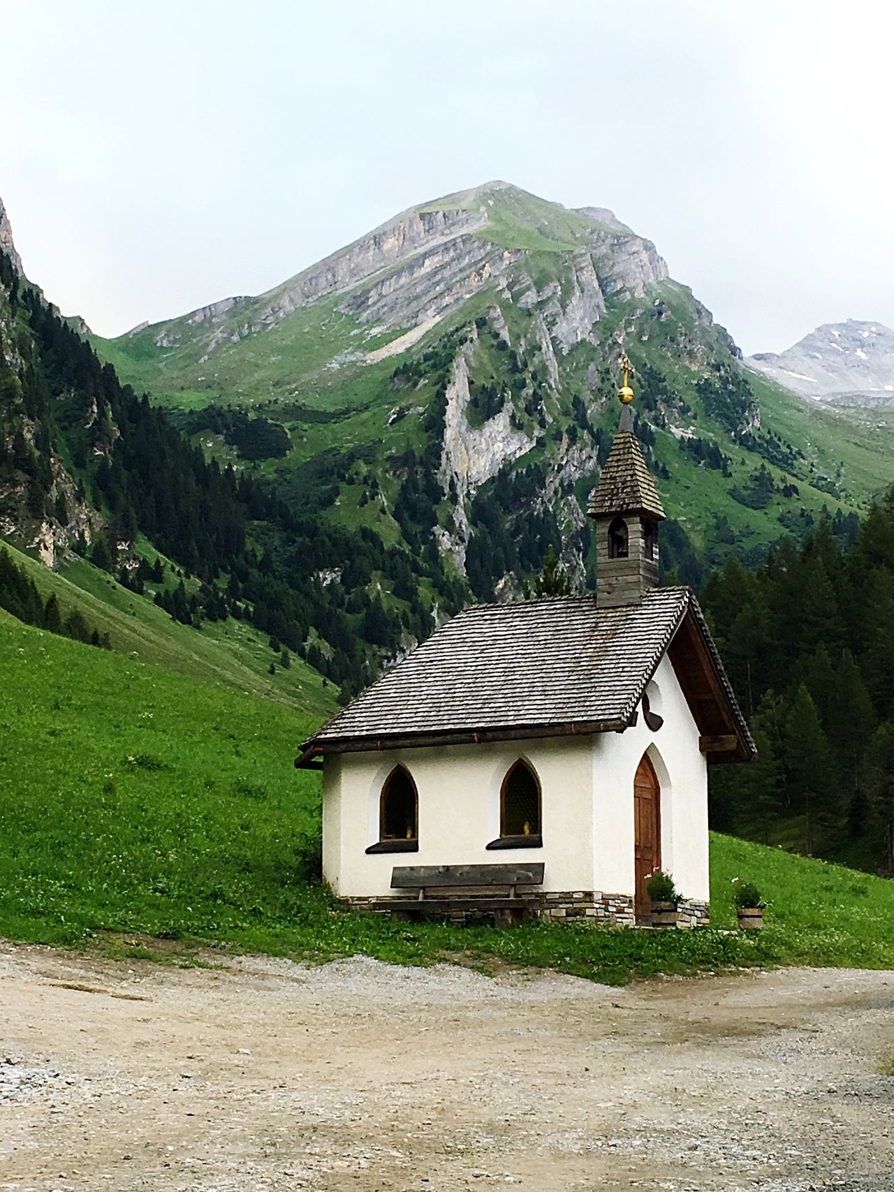 Chapel in the mountains