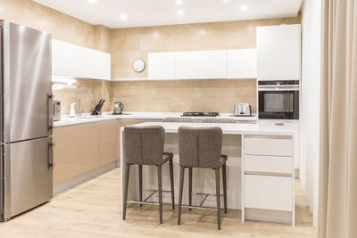 Interior of kitchen at home