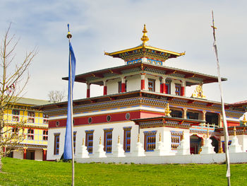 Exterior of building against sky