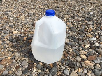 Ice cream in bottle