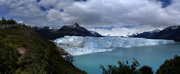 Panoramic view of sea against sky