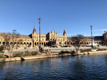 Buildings at waterfront