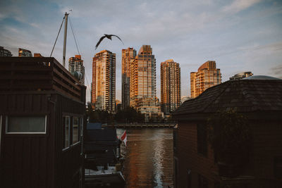 View of city against sky