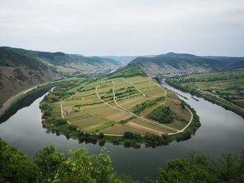 Scenic view of the moselschleife