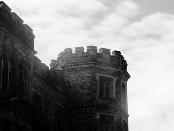 Low angle view of old ruins