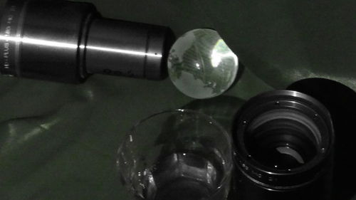 Close-up of glass