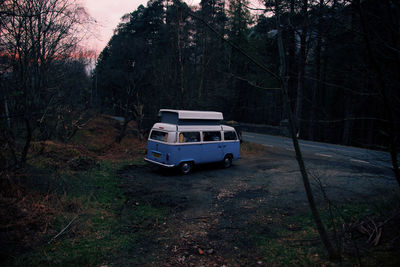 Car on road