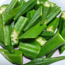 High angle view of chopped leaf in plate