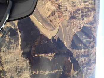 Aerial view of mountains