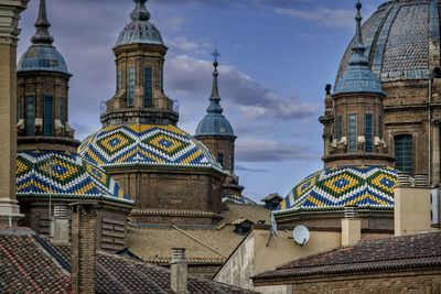 Low angle view of church