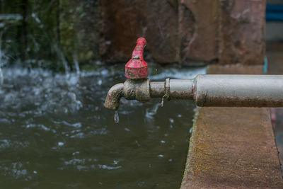 Close-up of water