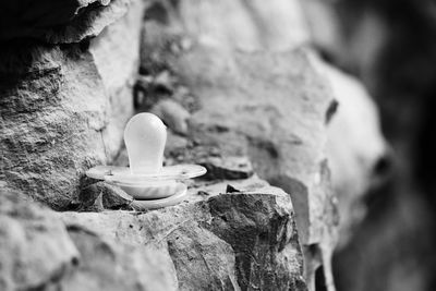 Close-up of rocks on rock