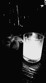 Close-up of drink on table