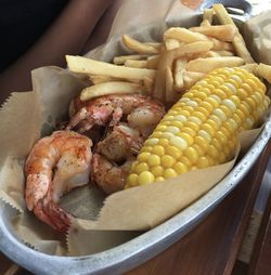 Close-up of food in plate