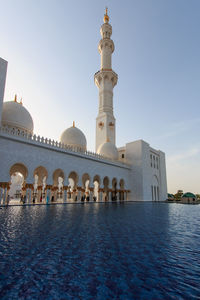 View of building against clear sky