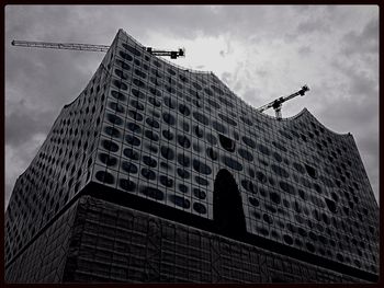 Low angle view of building against sky