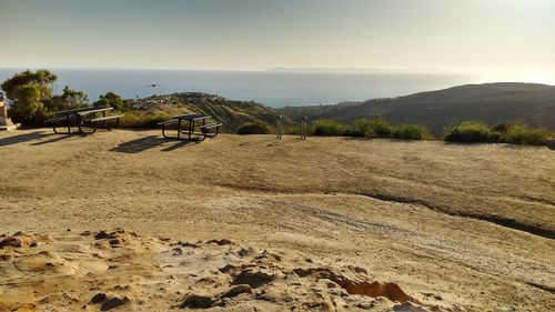 Scenic view of beach