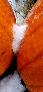 Close-up of ice cream in glass