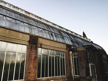 Low angle view of building against sky