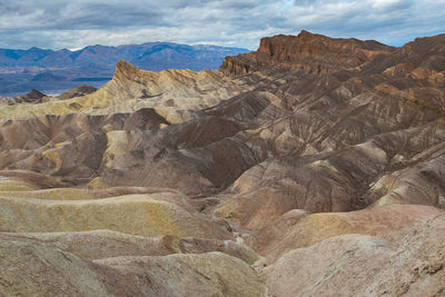 View of rock formations