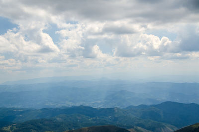 Idyllic landscape of the mountain kopaonik, in serbia, in summer
