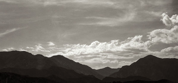 View of cloudy sky