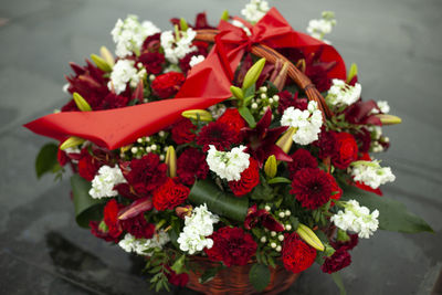 Close-up of bouquet