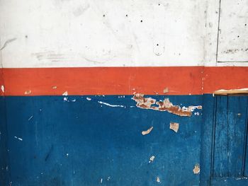 Full frame shot of weathered wall