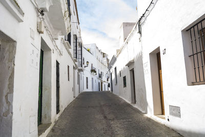 Street amidst buildings in city