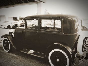 Old vintage car