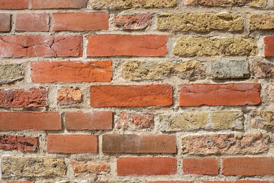 Full frame shot of brick wall