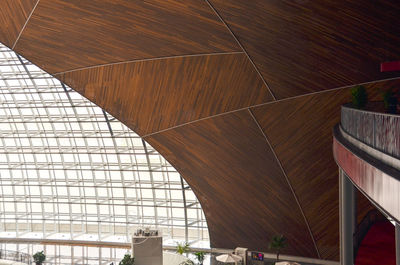 Low angle view of ceiling