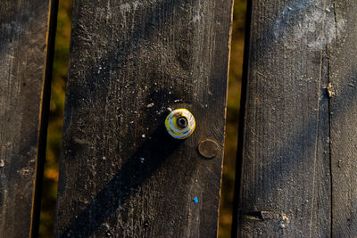 Full frame shot of closed door