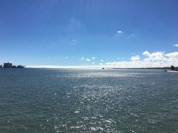 Scenic shot of calm sea