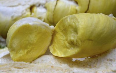 Close-up of fruits on table