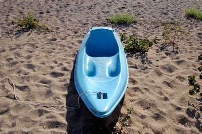 Close-up of water on beach