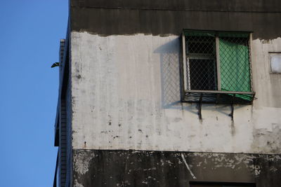 Low angle view of building against sky