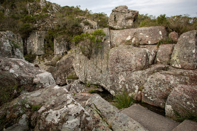 Rock formations