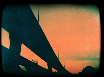 View of sky at sunset